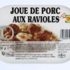 Joue de porc aux ravioles