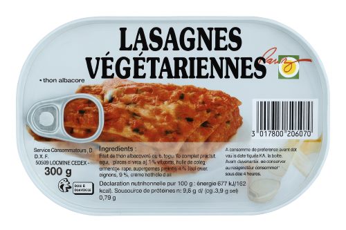 Lasagnes Végétariennes