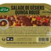 Salade de gésiers au quinoa rouge