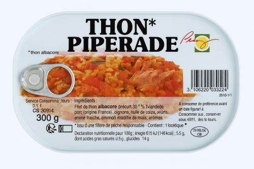 Thon piperade