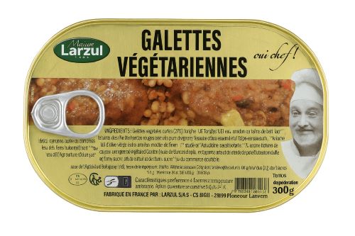 galettes végétariennes