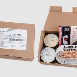 Ration Militaire 8h / 1 repas – Énergie & Survie, longue conservation